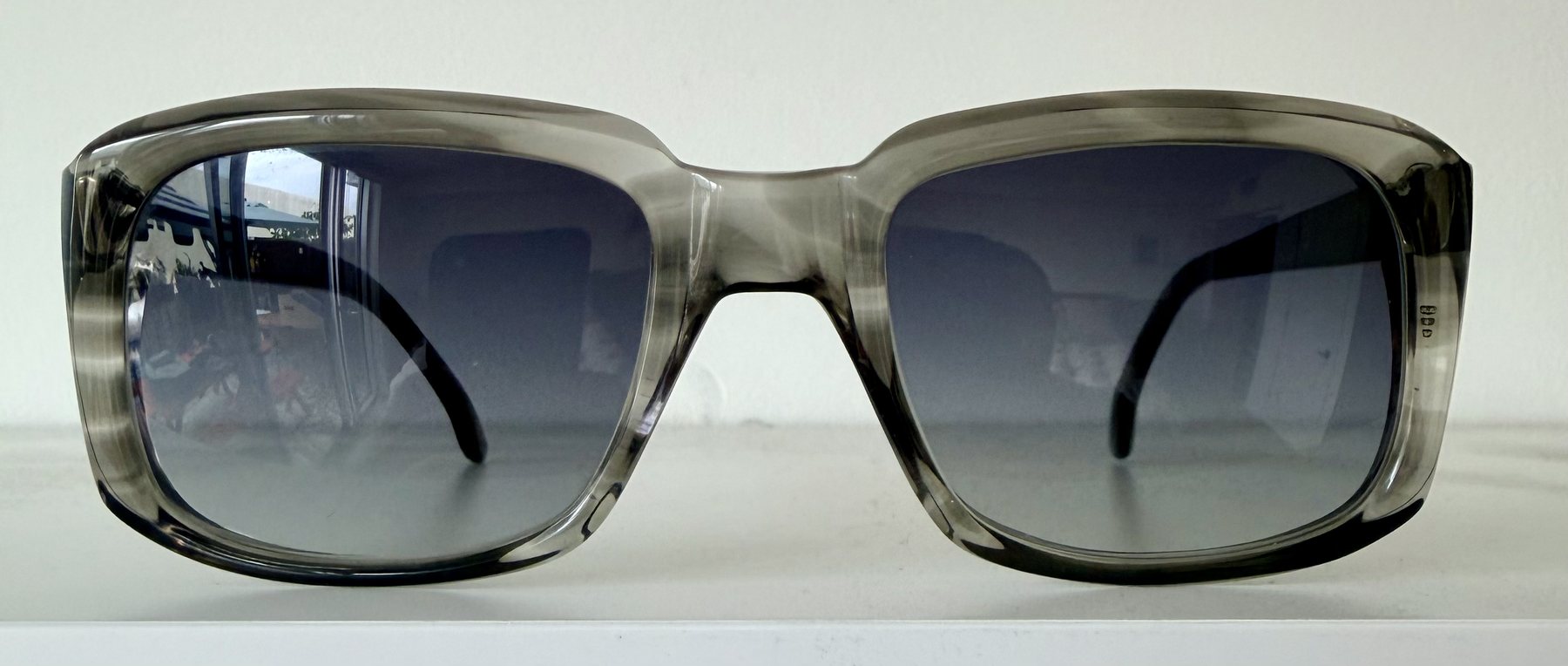 American Optical Smoky Gray Frame — No Lenses